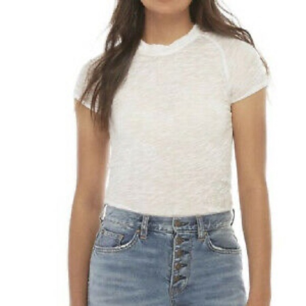 Free People Night Sky Cropped Tee